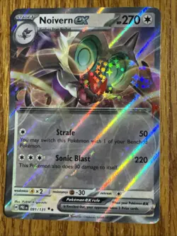 Noivern Ex 91/131 Prismatic Evolutions PRE -Near Mint- Pokemon TCG - Image 1