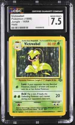 Victreebel *CGC 7.5* Holo *Jungle* #14 *1999* Vintage * Pokemon - Image 1