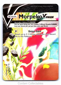 Morpeko V-Union SWSH215 - 218 - SWSH Black Star Promos - Pokemon Cards - Image 2