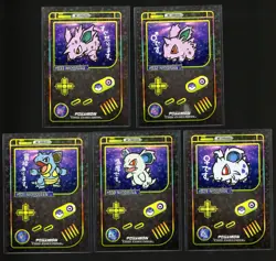 Game Boy Color Pokemon HOLO CARDS NIDORINA, NIDORA, NIDOQUEEN, NIDORAN, NIDORINO - Image 1