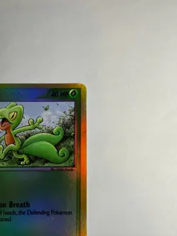 Treecko #75 – Reverse Holo – Pokemon Ruby & Sapphire – MP/Crease DMG - Image 3