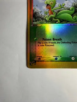Treecko #75 – Reverse Holo – Pokemon Ruby & Sapphire – MP/Crease DMG - Image 4