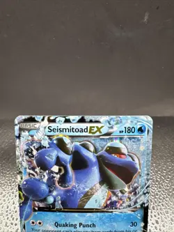 Pokemon TCG Seismitoad Furious Fists 20/111 Holo Holo Rare EX - Image 3