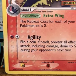 Swellow 40/101 2006 EX Dragon Frontiers Stamped Reverse Holo Pokemon - Image 5