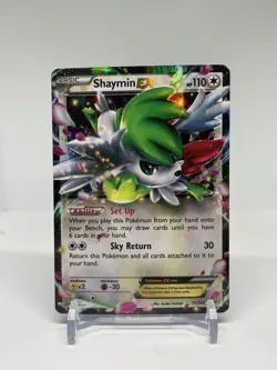 Pokemon Shaymin EX XY - Roaring Skies Ultra Rare 77/108 - MP - Image 1