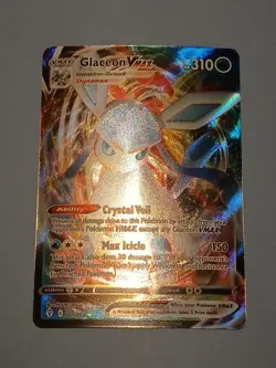 Pokemon Sword & Shield Evolving Skies Glaceon VMAX 041/203 - Image 2