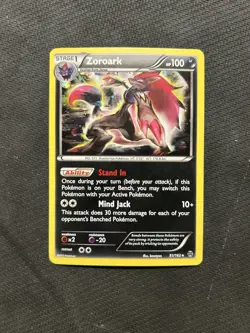 Pokemon TCG Zoroark 91/162 Cosmos Holo! NM Condition! See Description! - Image 1
