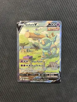 Pokemon TCG Golurk V 182/203! NM Condition! See Description! - Image 1