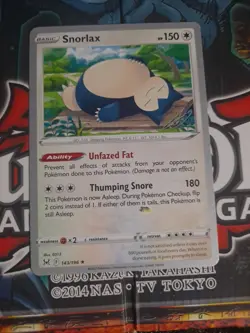 Snorlax 143/196 2023 World Championships Deck Variant Lost Origin Pokemon NM D - Image 1