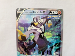 2021 Pokemon Alternative Full Art Rare Holo Rapid Strike Urshifu V 153/163 (NM) - Image 5