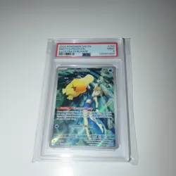 Pokemon Misty's Psyduck 193/182 Destined Rivals Illustration Rare Holo PSA 9 - Image 1