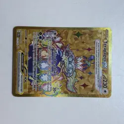 Pokemon Terapagos EX 237/142 GOLD SV07 Stellar Crown - Image 1