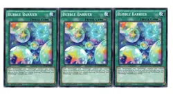 Yugioh- 3X Bubble Barrier - Common - 1st Edition - MP16-EN084 - Near Mint - Image 1