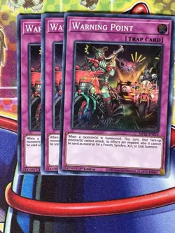 Yugioh Warning Point MP21-EN216 Playset - Image 1