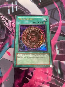 YUGIOH - MEGAMORPH - ULTRA RARE - MRL - UNLIMITED - MP - Image 1