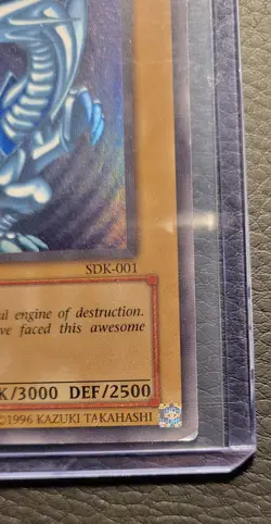 Yu-Gi-Oh! Blue-Eyes White Dragon SDK-001 Kaiba Ultra Rare Holo Unlimited English - Image 5