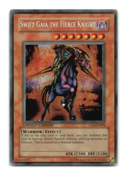 Swift Gaia the Fierce Knight - CT1-EN004 Limited Edition Secret Rare - YuGiOh-HP - Image 1