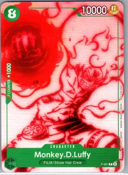 Monkey.D.Luffy (Starter Deck 11: Uta Battle) P-061 English One Piece Promo - NM - Image 1