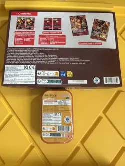 ONE PIECE Tin+Box Lot Bundle Collection SEALED OP13 + More Monkey.D.Luffy - Image 4