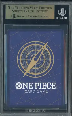 2025 One Piece The Azure Sea's Seven JPN #OP14119 Dracule Mihawk Manga BGS 9.5 - Image 2