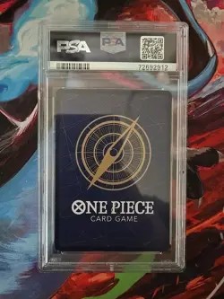 2022 One Piece CCG Japanese Doflamingo Romance Dawn Psa 10 - Image 2