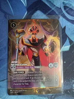 Disney Lorcana Jafar High Sultan of Lorcana Store Championship Promo - Image 1