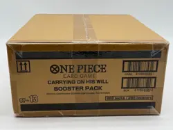 One Piece Card Game OP-13 Carrying On His Will Booster Box Case English SEALED - Image 1
