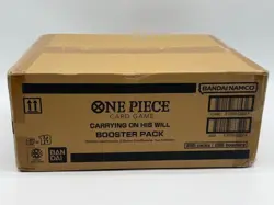One Piece Card Game OP-13 Carrying On His Will Booster Box Case English SEALED - Image 3