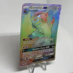Pokemon Card Gumshoos GX 157/149 Secret Rainbow Rare Sun & Moon Near Mint - Image 2