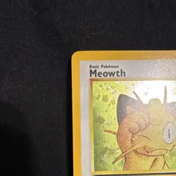 Pokemon TCG Meowth Promo Holo Card #10 Promo Cards - Image 2