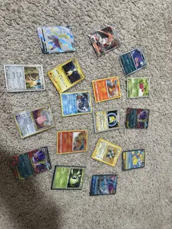 Raichu Ex, Ampharos, Ho Oh, Celebi Gengar Pokemon Cards With Extra Box - Image 1