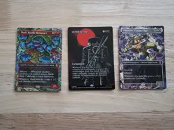 Magic The Gathering Teenage Muntant Ninja Turtle Lot Of 3 Cards - Image 1
