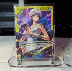 Bandai One Piece Card Game Trafalgar Law EB03-062 SEC Foil - Image 1