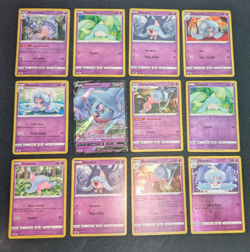 Hatenna Hattrem Hatterene Pokemon Card Collection Set of 12 English Rare Holo V - Image 1