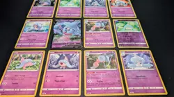 Hatenna Hattrem Hatterene Pokemon Card Collection Set of 12 English Rare Holo V - Image 3