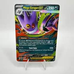 Pokemon Mega Gengar ex 056/094 Phantasmal Flames Double Rare DR Holo Card - Image 1