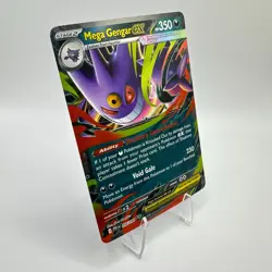 Pokemon Mega Gengar ex 056/094 Phantasmal Flames Double Rare DR Holo Card - Image 2