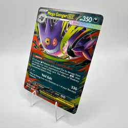 Pokemon Mega Gengar ex 056/094 Phantasmal Flames Double Rare DR Holo Card - Image 3