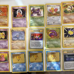 (29) Base set Lot Pokemon Cards-Holo And Commons, energy And Trainer Cards- Read - Image 2