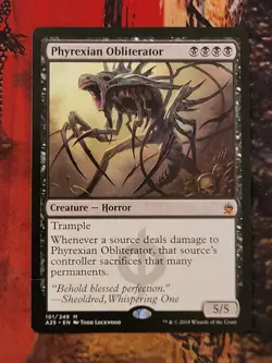 MTG Card: Phyrexian Obliterator (Masters 25) - Image 1