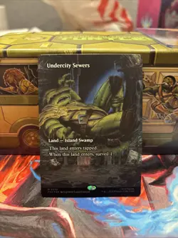 Undercity Sewers (Borderless) Teenage Mutant Ninja Turtles Eternal-Legal Foil - Image 1