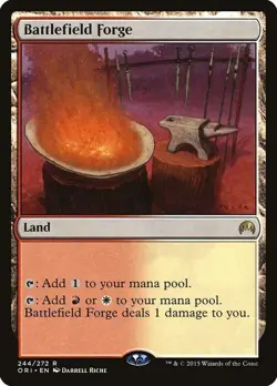 Magic The Gathering MTG BATTLEFIELD FORGE Magic Origins NM Near Mint - Image 1