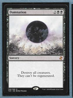 110 Damnation Time Spiral (TSR) #106 Near Mint (NM) Never Played MTG - Image 1