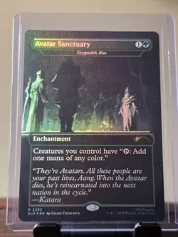 Avatar Sanctuary - Cryptolith Rite (Rainbow Foil) Secret Lair Drop Foil - Image 1