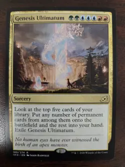 Genesis Ultimatum NM Ikoria: Lair of Behemoths MTG FREE SHIPPING - Image 1