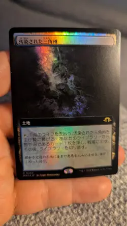 1x Polluted Delta Extended Art FOIL JAPANESE Modern Horizons 3 Magic MTG x1 - Image 1