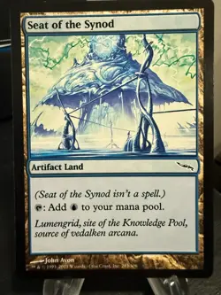 MTG Magic The Gathering Mirrodin Seat of the Synod 929 - Image 1