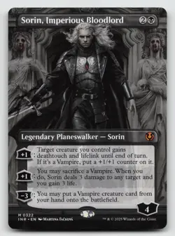 Sorin, Imperious Bloodlord (Borderless) *Non-Foil* INR 322 NM - Image 1