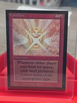 1993 MANA FLARE Magic the Gathering Collector's Edition CE MTG Sharp Corners - Image 1