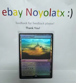 1x FOIL NM MTG Isolated Chapel - Dominaria Remastered - Image 1